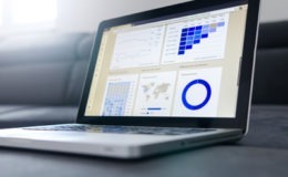 Laptop and data analysis for fantasy football