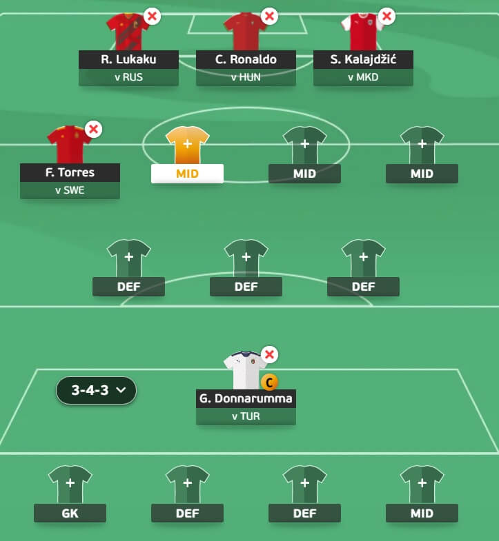 Football euro 2020 fantasy Euro Fantasy