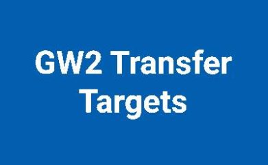 GW2 Transfer Targets
