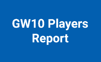 GW10 Players Report