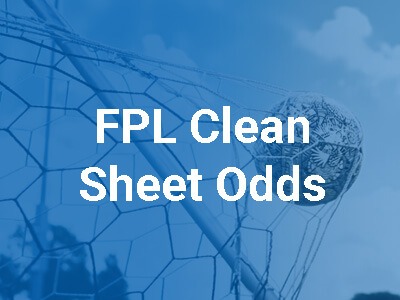 Fantasy Premier League Clean Sheet Odds GW9