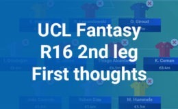 UCL Fantasy R16 2nd Leg