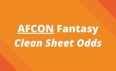 afcon fantasy clean sheet odds