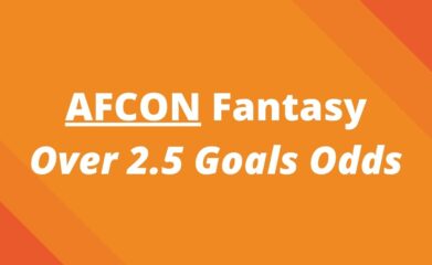 afcon fantasy over 2 5 goals odds