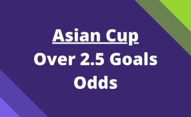 asian cup over 2 5 goals odds