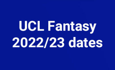 champions league 2022 23 dates