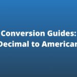 convert decimal to american