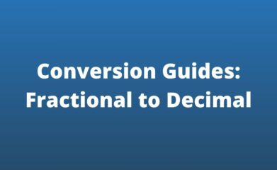 convert fractional odds to decimal