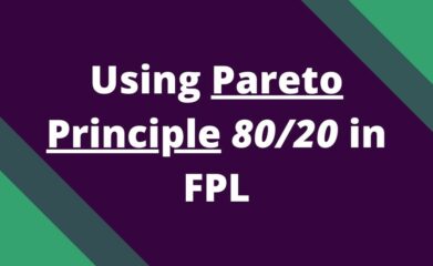 fpl fantasy football pareto principle 80 20