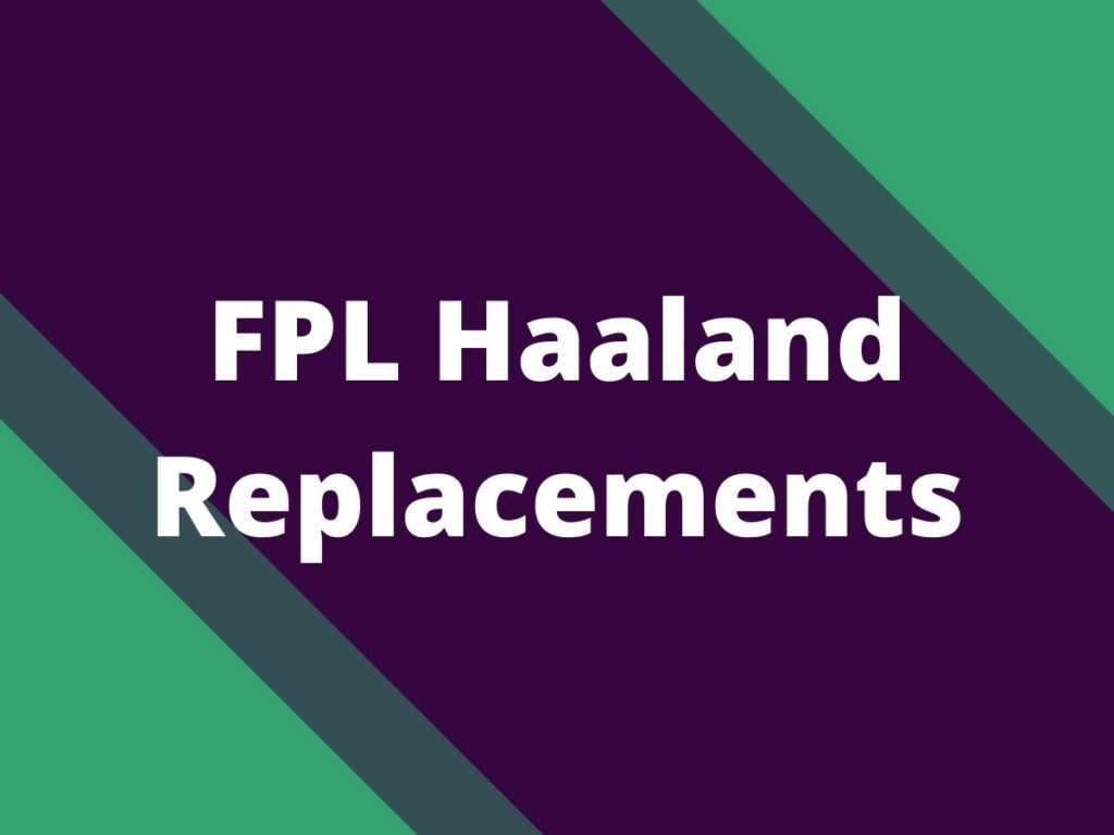 fpl haaland replacements