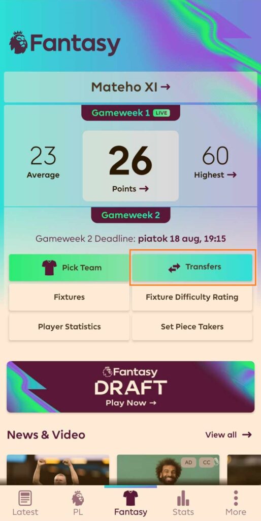 fpl transfers app