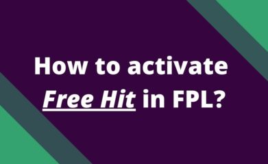 how to activate free hit fpl