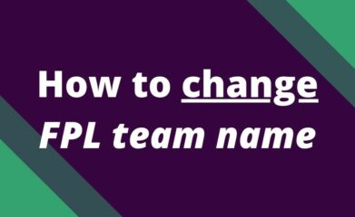 how to change fpl team name