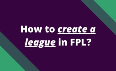 how to create league fpl