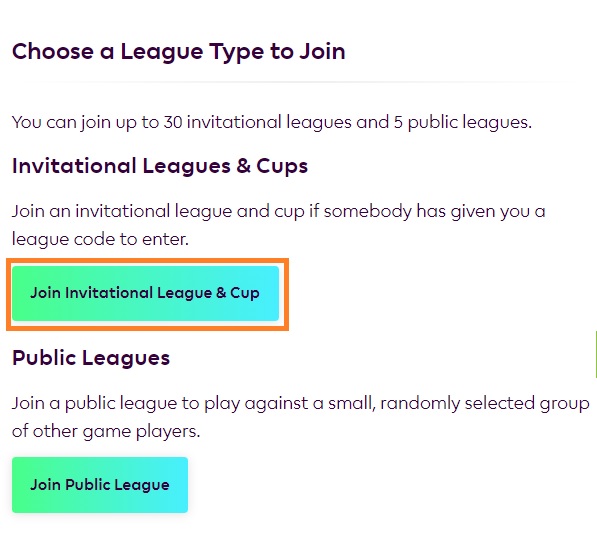 how to join league in fpl step 4