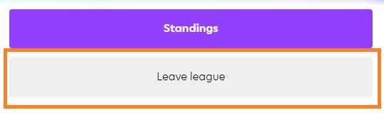 how to leave a league in fpl step 3