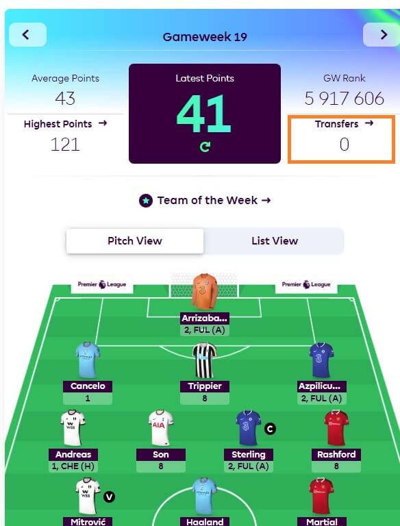 how to see other teams transfers fpl step 2