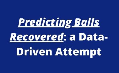 predicting balls recovered