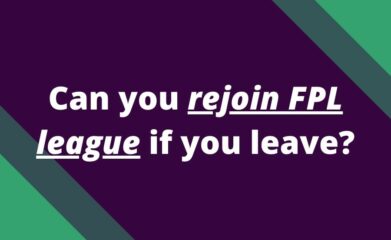 rejoin fpl league after you leave