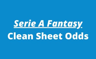 serie a fantasy clean sheet odds