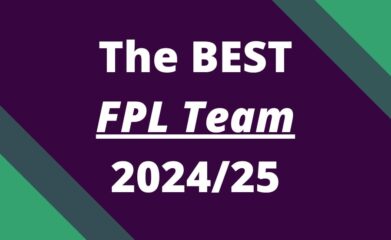 the best fpl team 2024 25