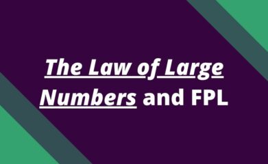 the law of large numbers fpl