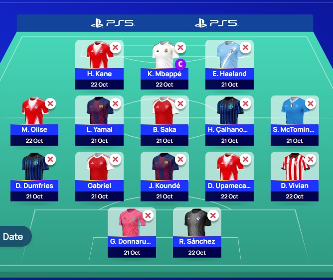 ucl fantasy limitless team md3 ucl fantasy limitless team md3