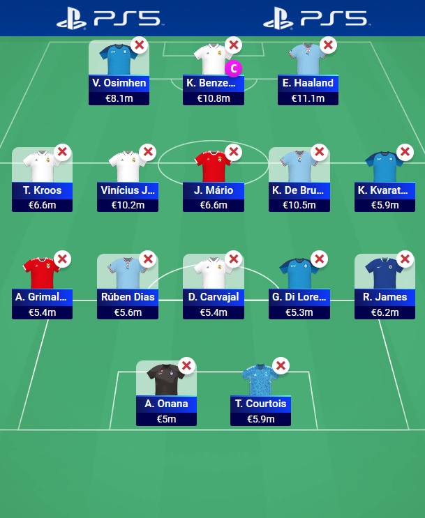 ucl fantasy matchday 10 team updated ucl fantasy matchday 10 team updated
