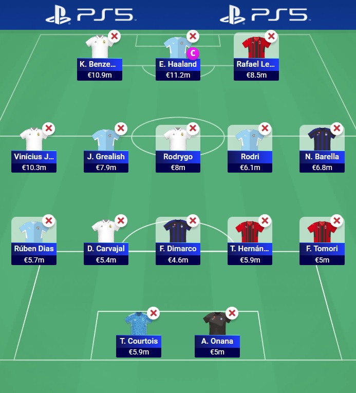 ucl fantasy matchday 11 semifinals team