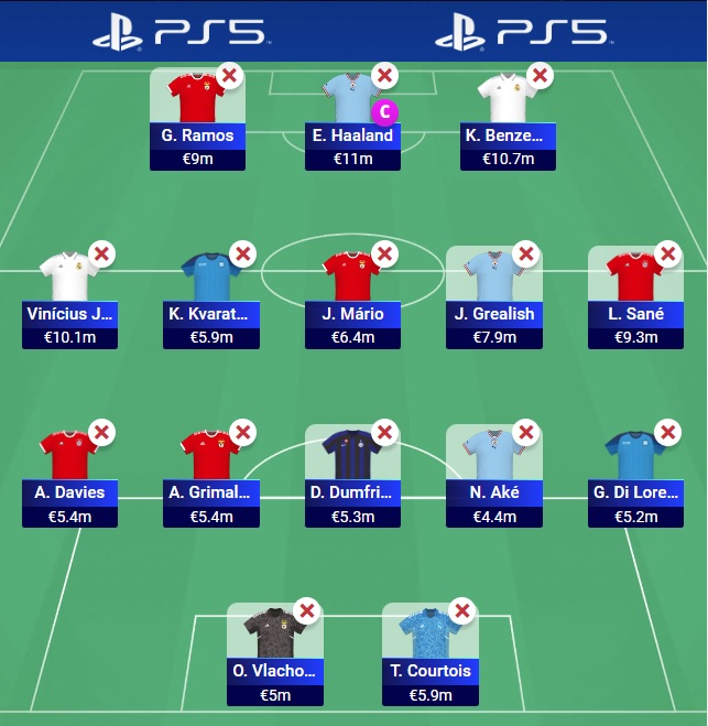 ucl fantasy matchday 9 team selection updated ucl fantasy matchday 9 team selection updated