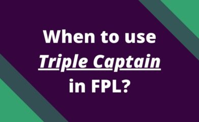 when to use triple captain in fpl