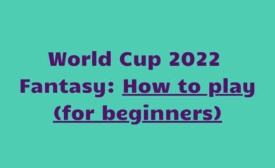 world cup 2022 fantasy how to play