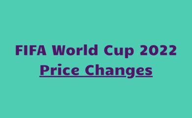world cup 2022 price changes