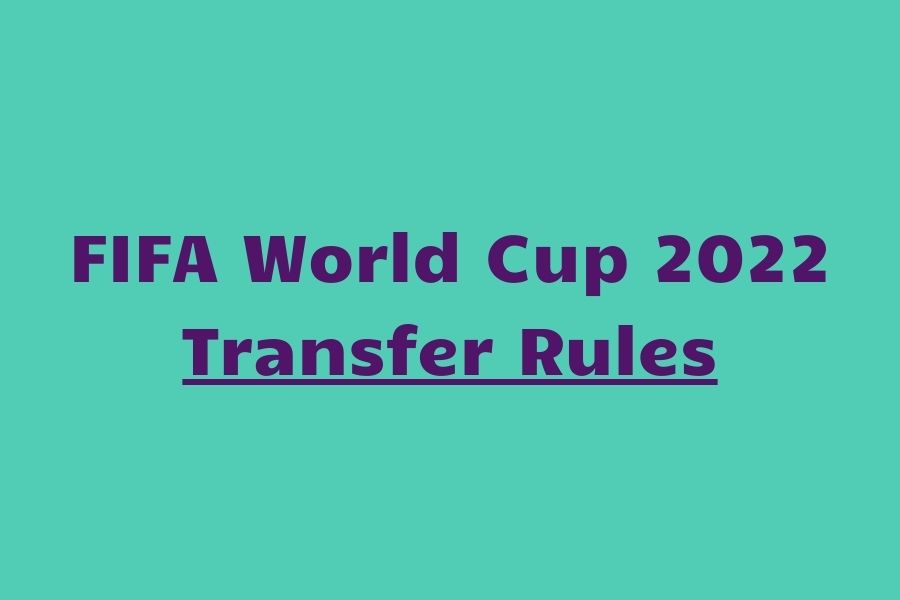 world cup 2022 transfer rules